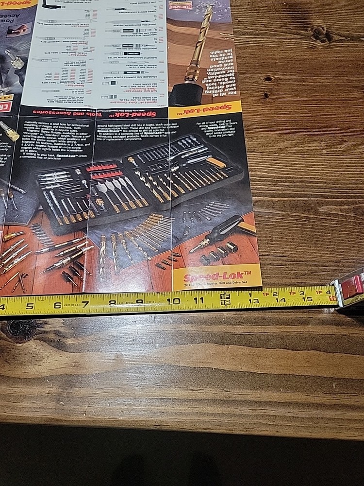 Craftsman Professional SPEED LOK Brochure