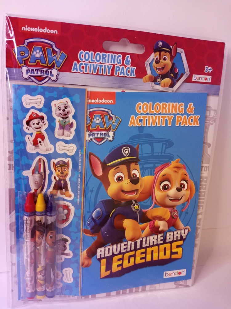 Nickelodeon's Paw Patrol Coloring & Activity Pack