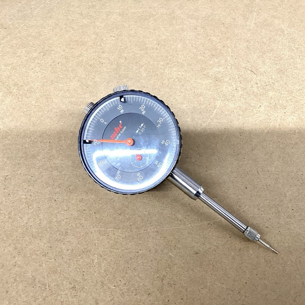 MHC Dial Drop Indicator 1.0000" Max Measurement 0-100 Dial Reading Untested