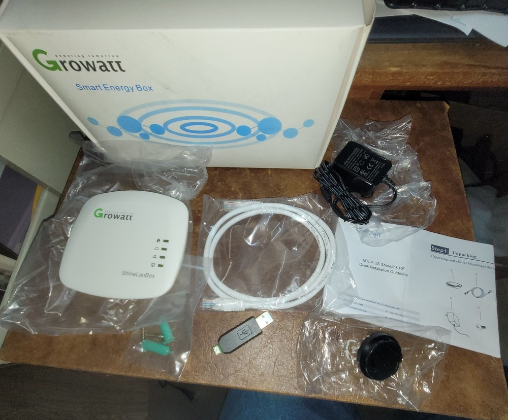 Growatt Shinebox ShineLanBox kit, Read Description