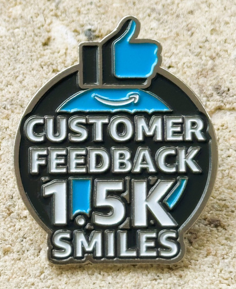 Amazon TOM TEAM 1.5 K feedback smiles Peccy Pin