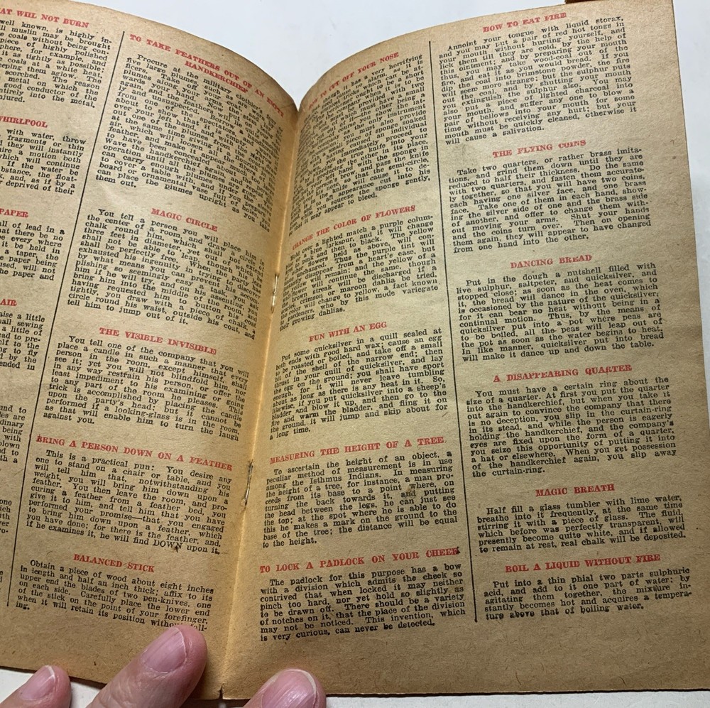 Magic Made Easy Book - vintage