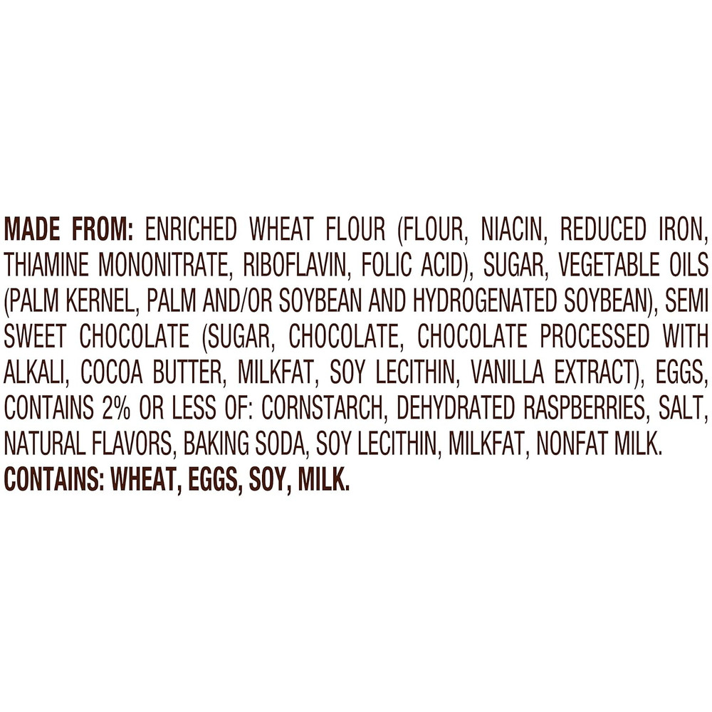 Milano Cookies, Raspberry Chocolate, 7 oz. Bag