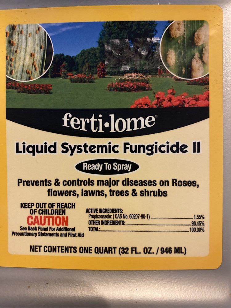 Fertilize Liquid Systemic Fungicide II