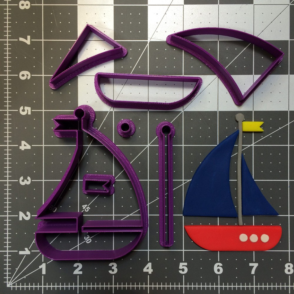 Boat 100 Cookie Cutter Set