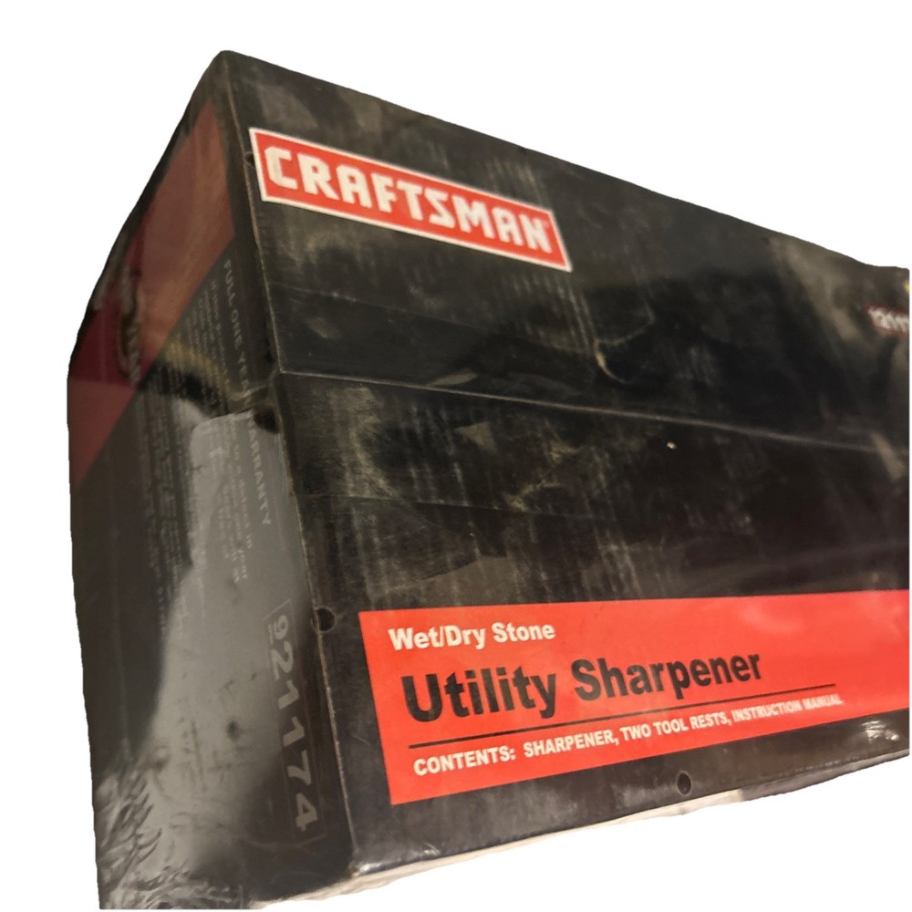 CRAFTSMAN Utility Sharpener Model 921174 – Wet Stone Knife & Tool Sharpener