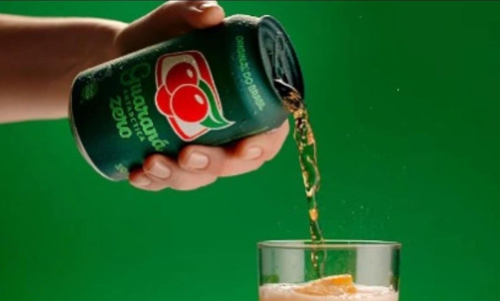 Antarctica Guaraná Zero 350ml - Brazilian Zero Sugar Soft Drink