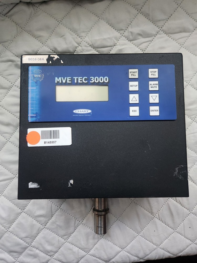 Chart MVE 1536P-190AF-GB LN2 Freezer, TEC 3000 Panel