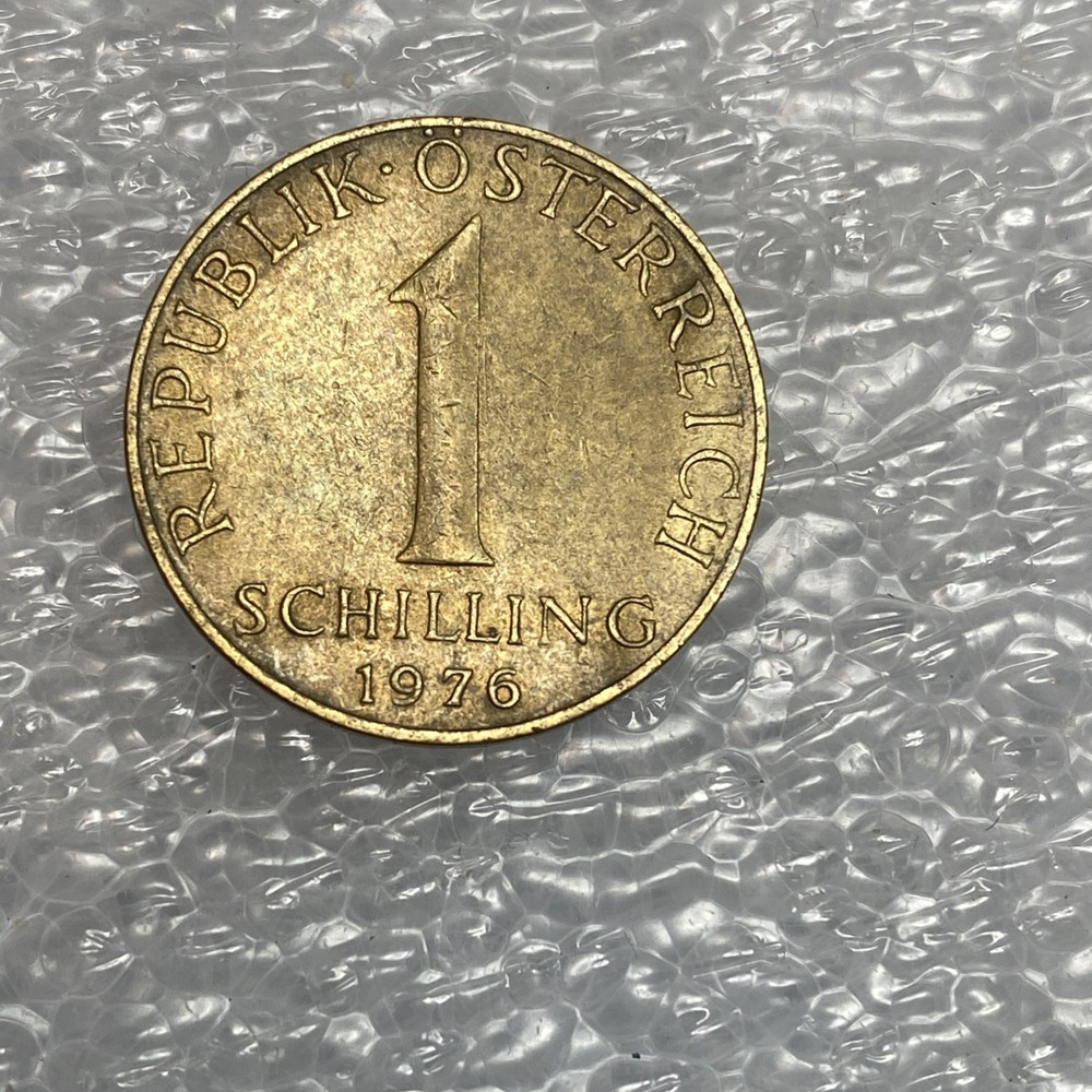 💚 AUSTRIA COIN 1 SCHILLING 1976