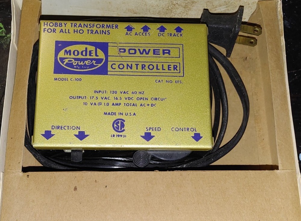 Model Power - Power Controller Hobby Transformer - Untested