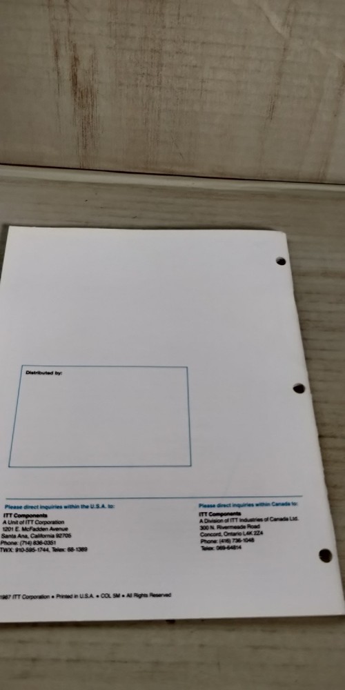 1987 TAKAMISAWA RELAYS catalog C2