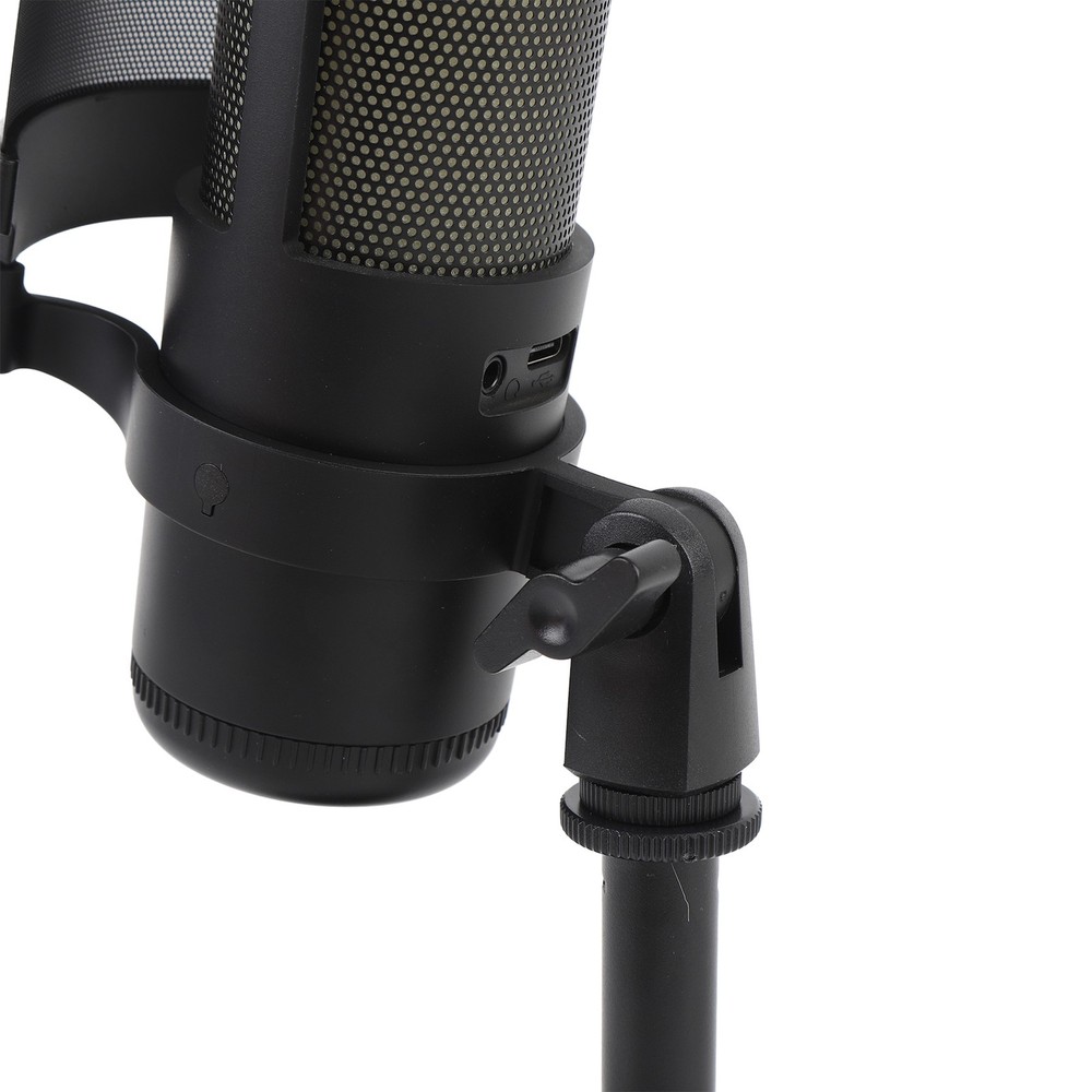 USB Microphone Type C Wired Plug And Play Computer Condenser Mic For Gaming Live