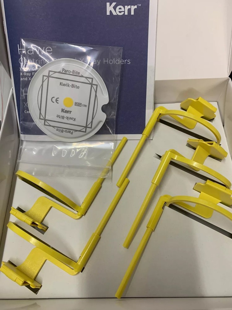 5Pcs REF 1780 Kwik-Bite X-Ray Film and Phosphor Plate Holders with Ring