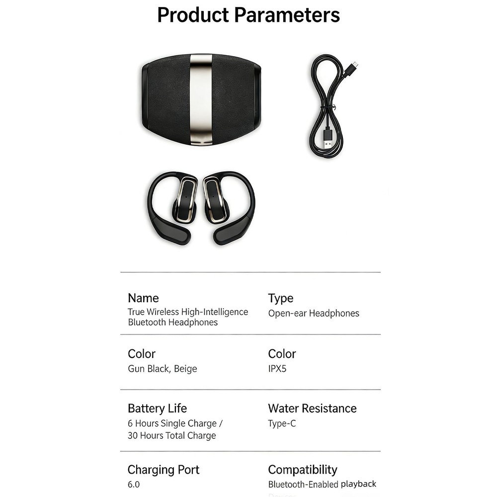 Wireless Bluetooth Earbuds Ear Hook Earphones Stereo For Galaxy Note 10/10 Plus