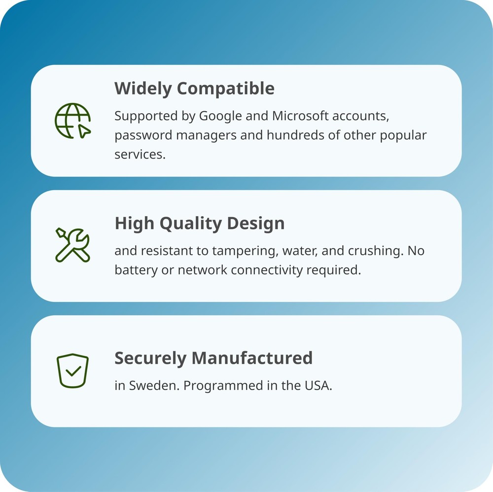 Yubico - Security Key NFC - Basic (Black), Black