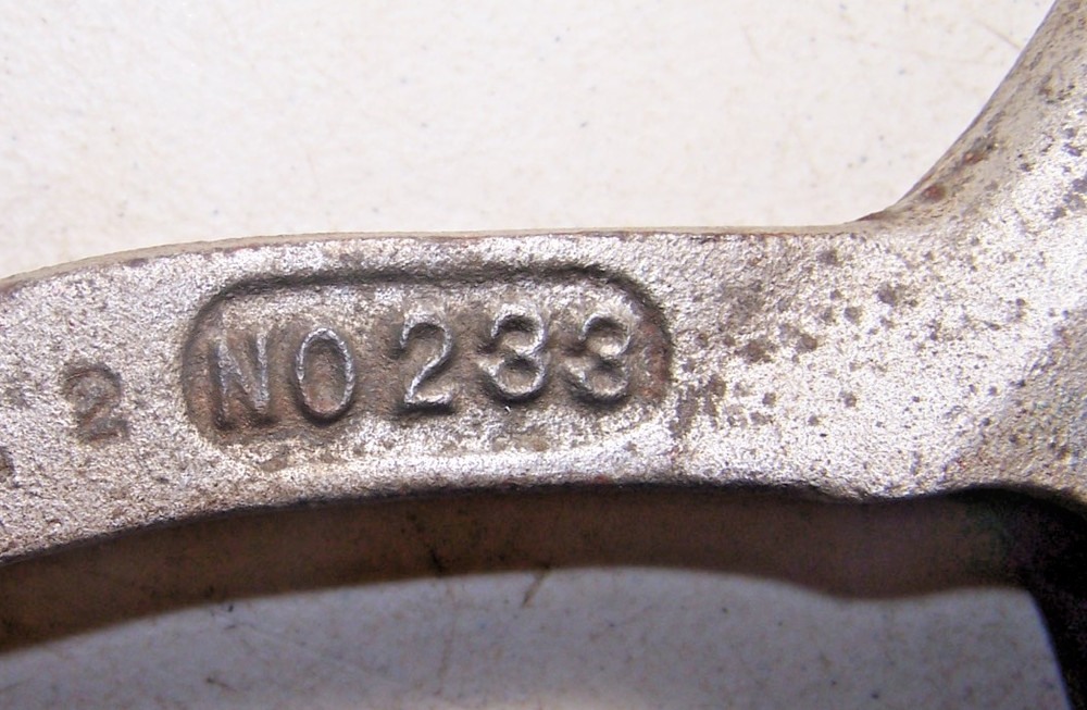 POWHATAN-Spanner Wrench Fire Hose Coupling Fire Hydrant Type No 233( 12")