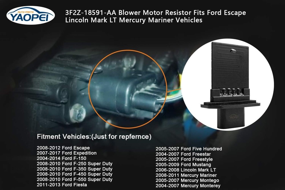 HVAC Blower Motor Resistor