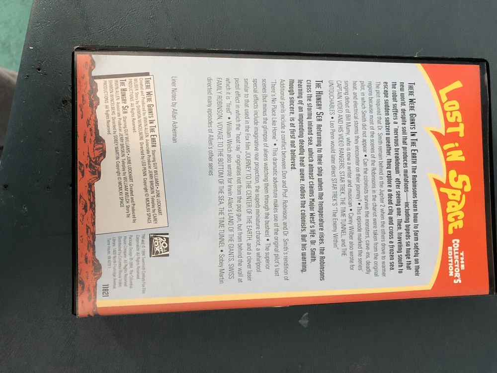 Lost In Space VHS 4 Tapes