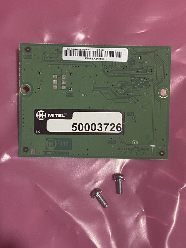 Mitel 50003726 SX 200ICP MX Stratum 3 Clock Module - Refurbished