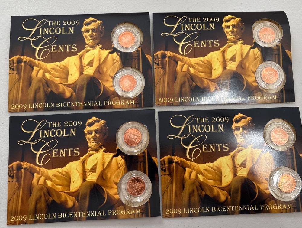 THE LINCOLN CENT -2009 BICENTENNIAL PROGRAM P & D MINT Set
