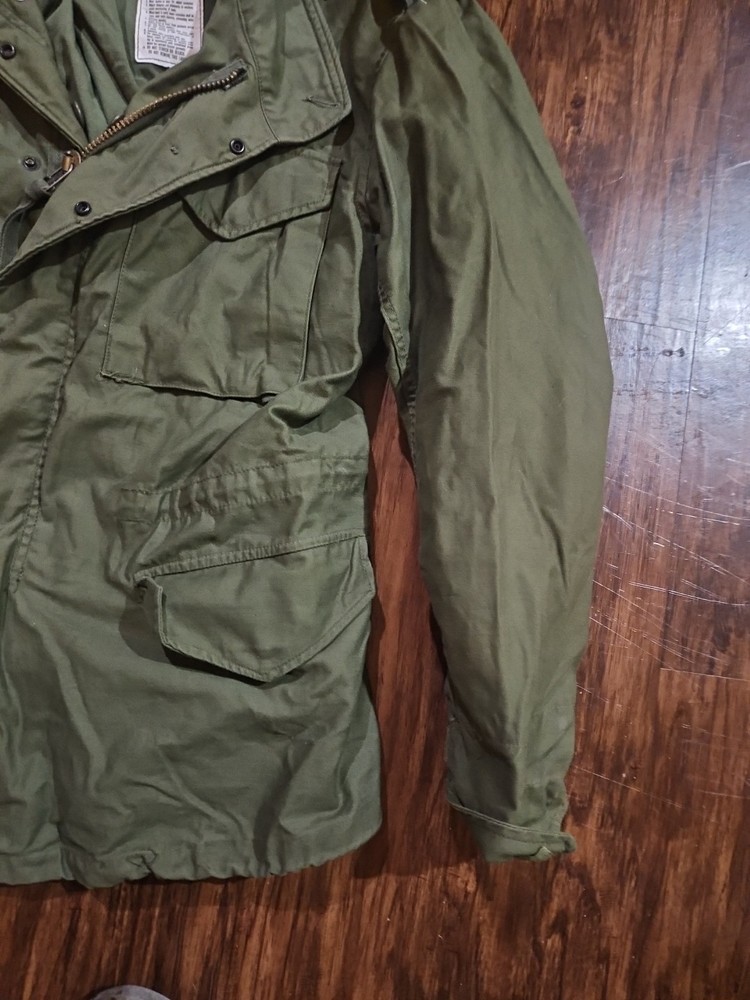 Vintage Army M-65 Field Jacket 70s Regular/Small EXCELLENT CONDITION!