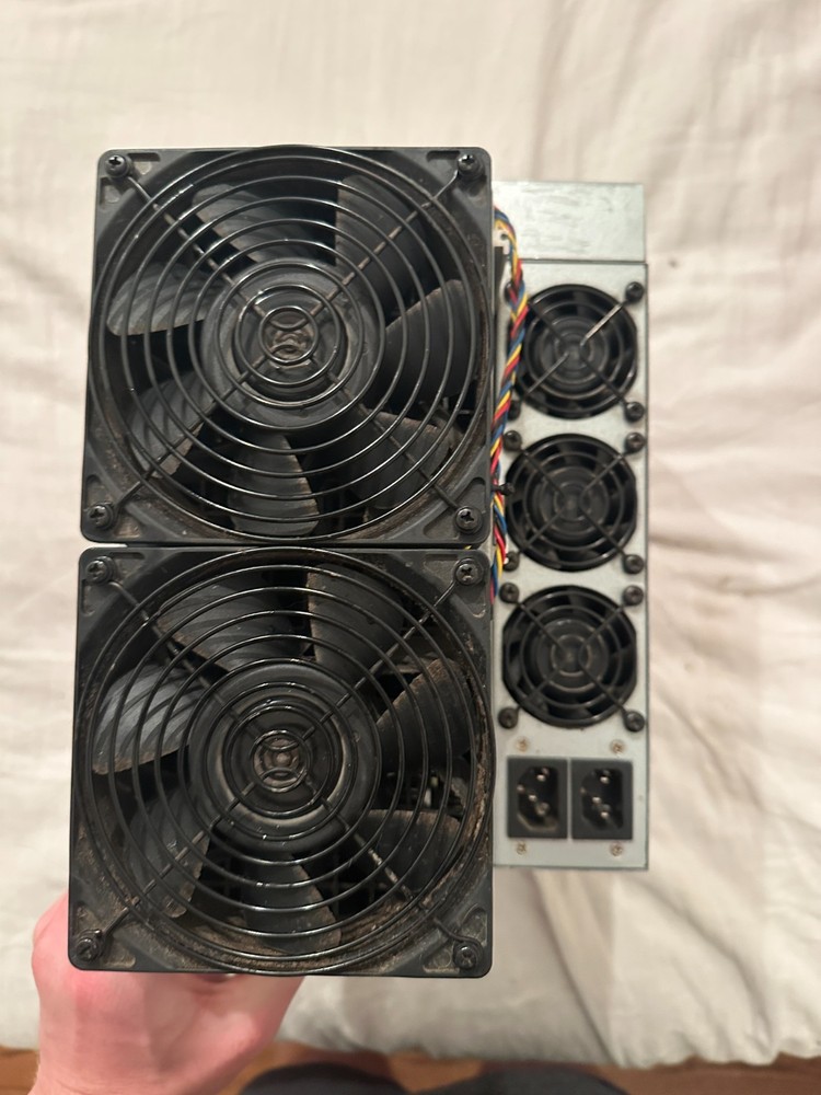 2 Bitmain Antminers S19 Pro 96TH – Tested Working – PSU Included – 2 Units
