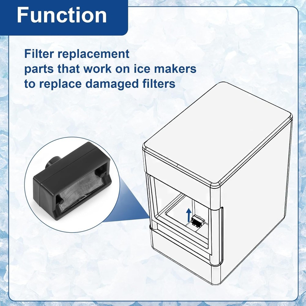 2-Pack Upgraded Filter Replacement for GE Profile Opal Ice Makers – Easy Install