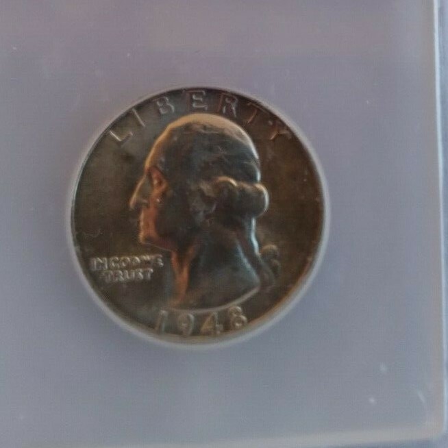 1948 Washington Quarter MS66 Gem!