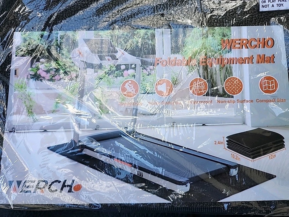 WERCHO Exercise Equipment Mat in 24"x68" size