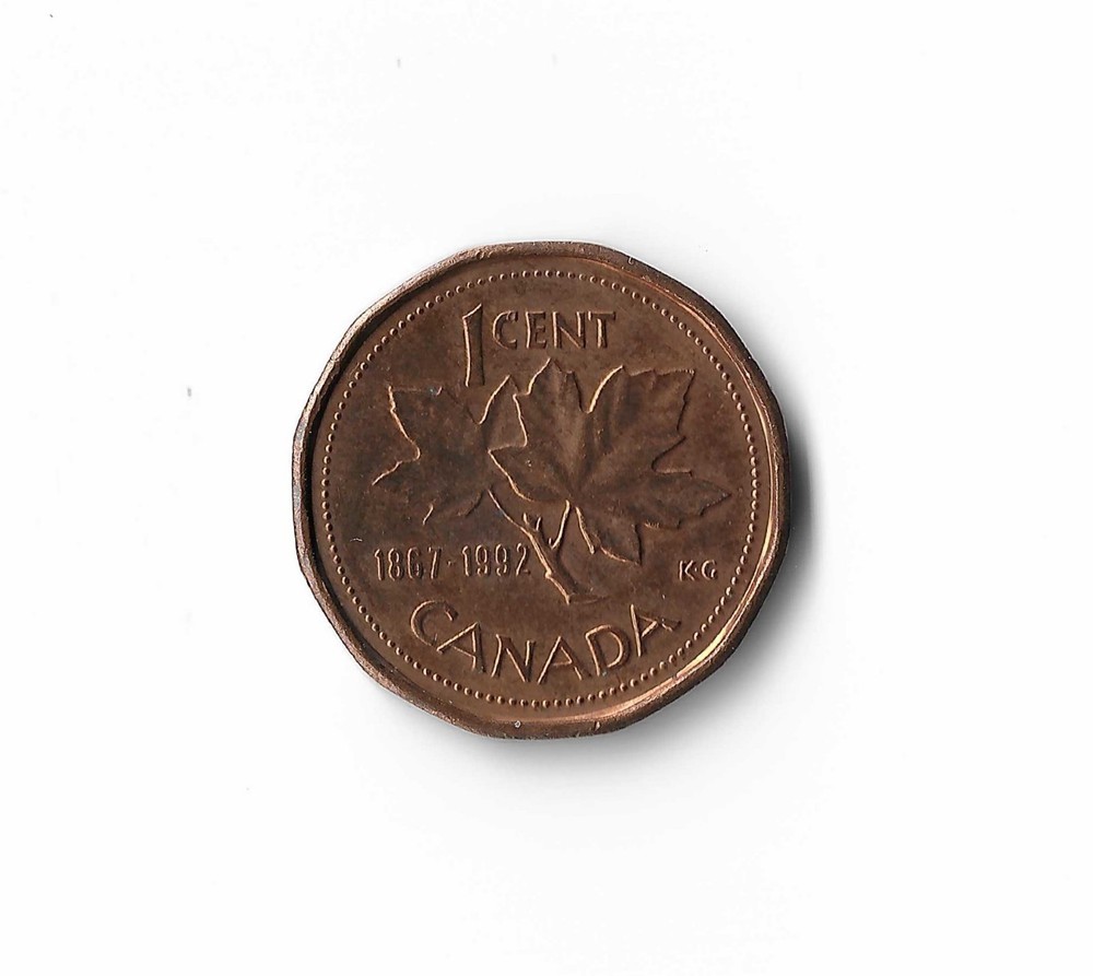 1992 Canada - 1 Cent - 517 - Bronze - 2.5g