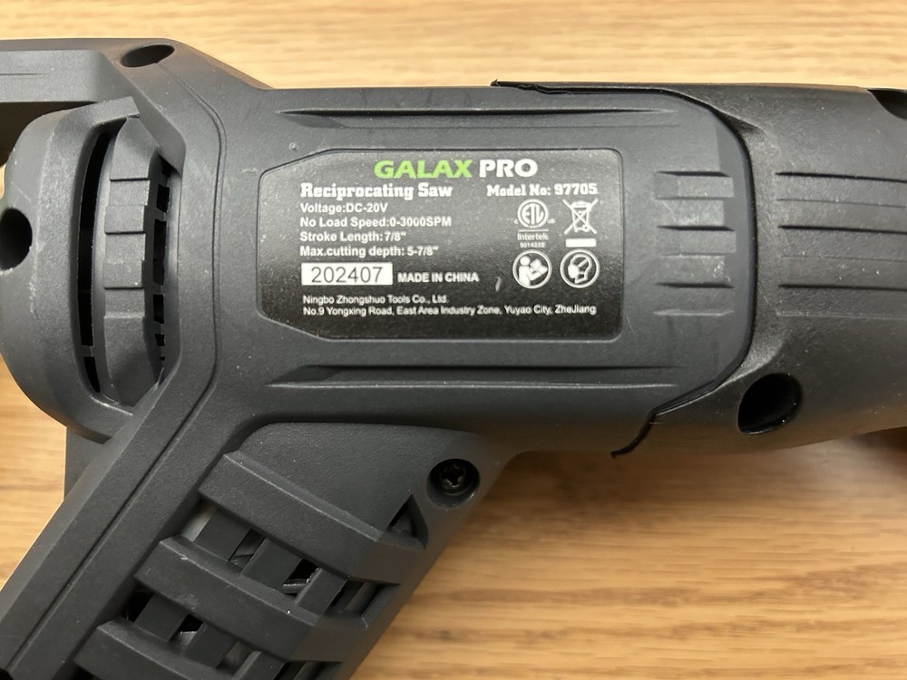 GALAX PRO 20V Reciprocating Saw (Tool Only)