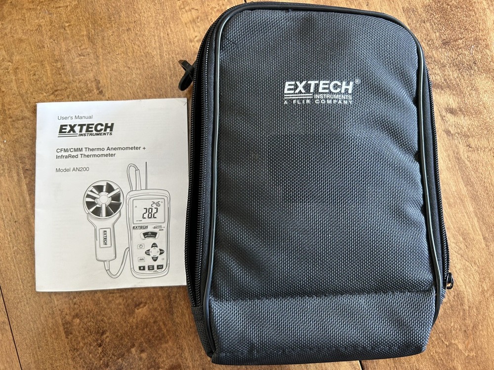 Extech Thermo Anemometer + Infrared Thermometer