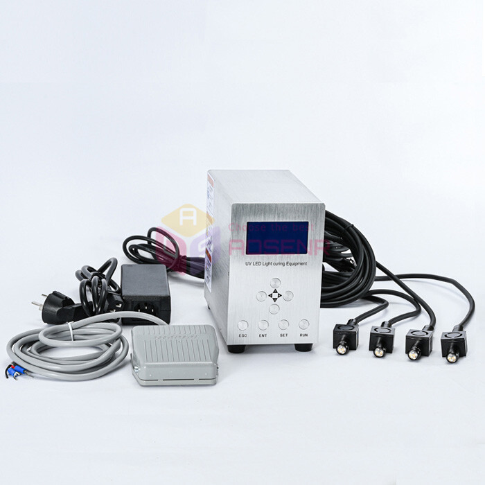 LCD Screen 365nm Spot UV LED Light Source Glue Curing MachineAirCooling.