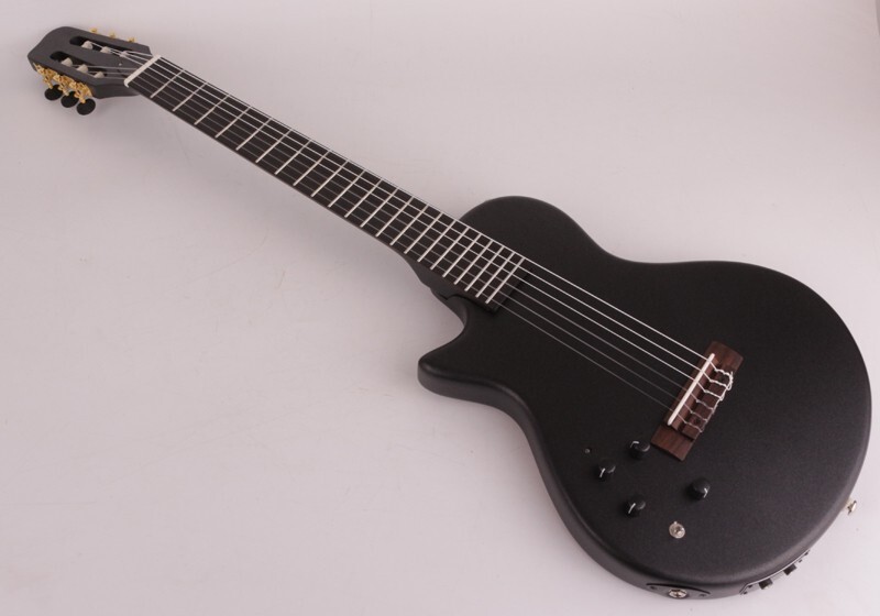 Left Hand electric classical guitar silent travel built in effect nylon string