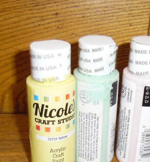 Assorted Craft Acrylic Paints - Craft Smark Nicoles