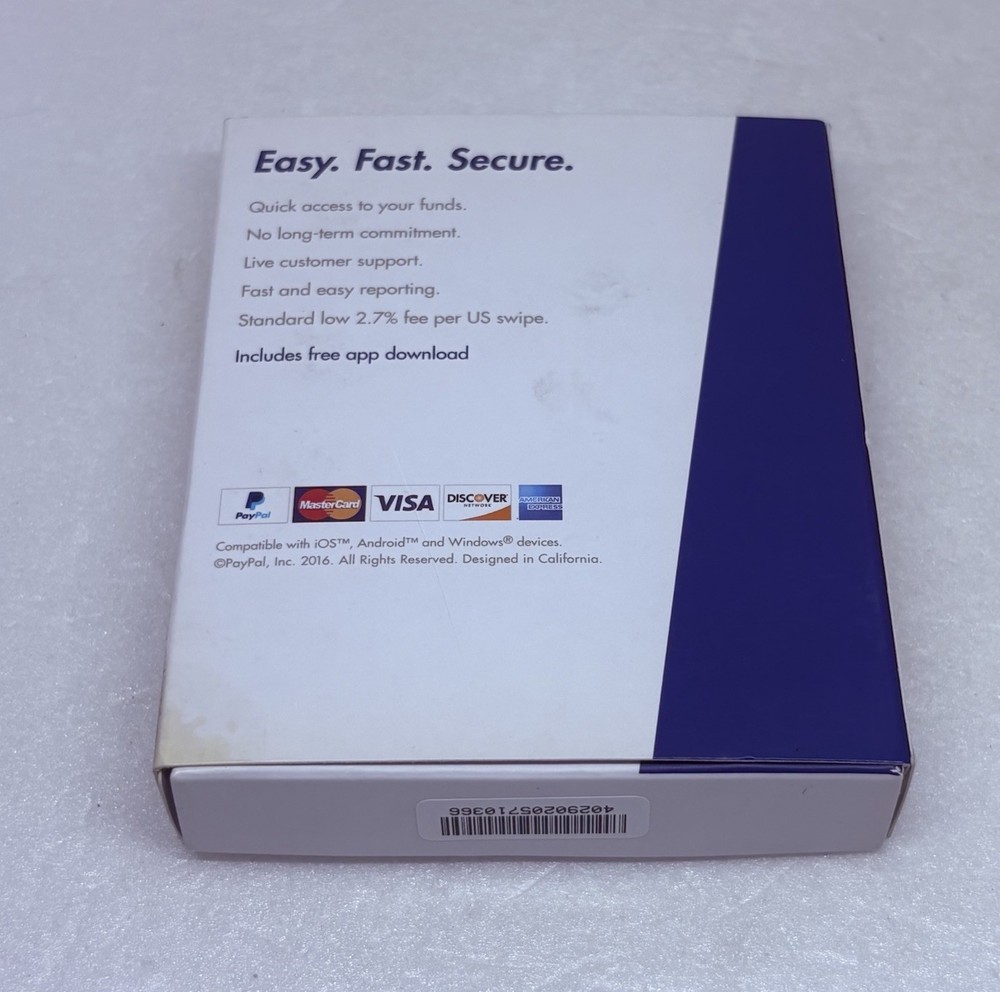 Paypal Mobile Card Reader Scanner Point Of Sale Device iPhone Android Windows 25