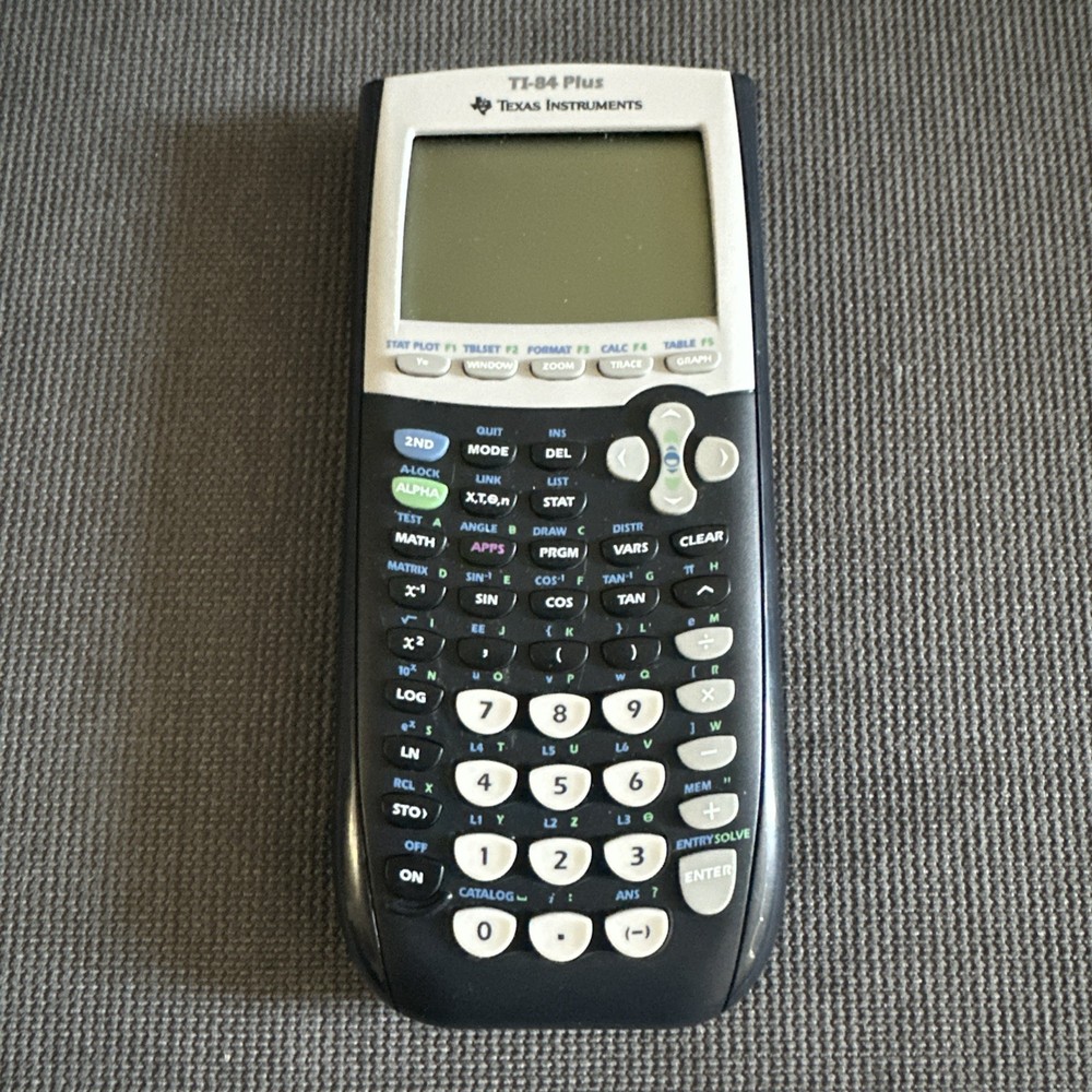 Texas Instruments TI-84 Plus Graphing Calculator Black Tested