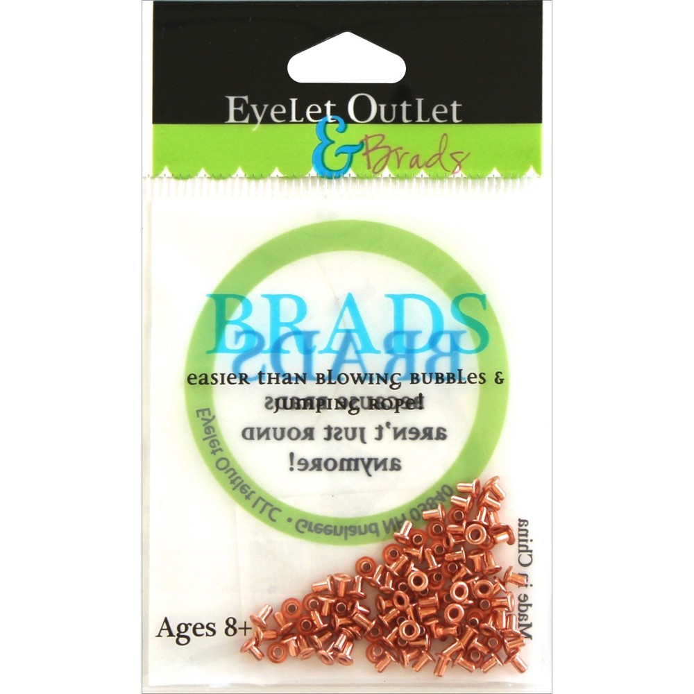 Eyelet Outlet 790-E Eyelets 1/16" 100/Pkg-Copper (3Pk)