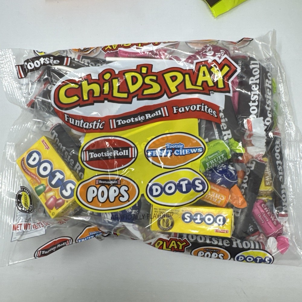 Assorted Candy Twix/Tootsie/Hershey 4 Bag Bulk Lot
