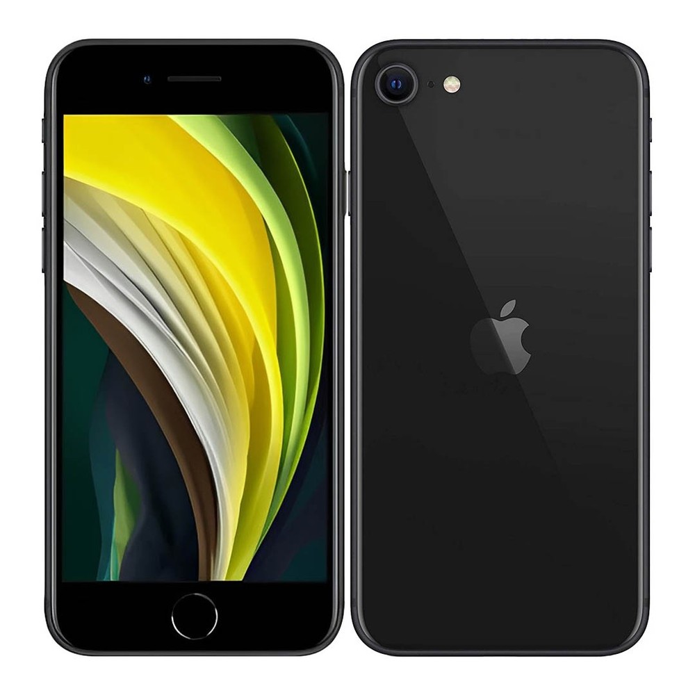 Apple iPhone SE 2nd Gen Fully Unlocked Black 64GB - Good