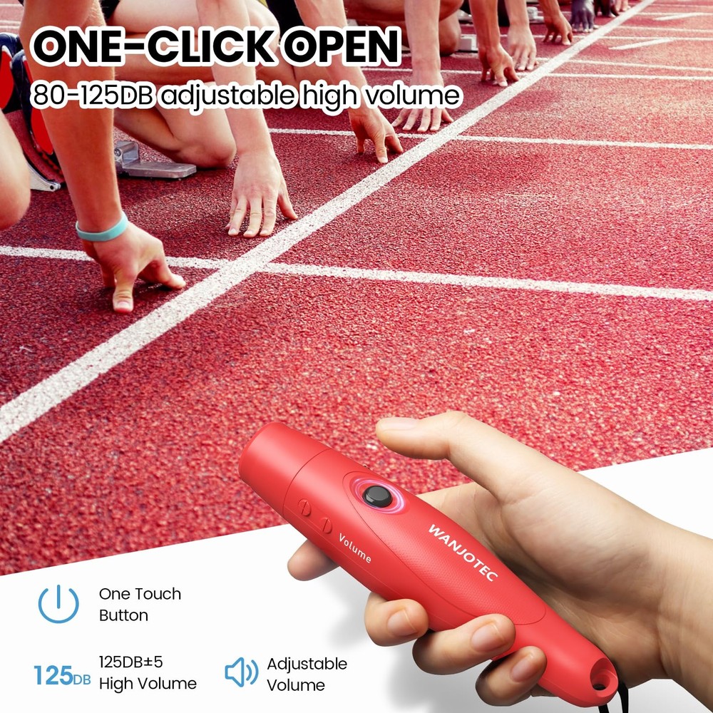 Electronic Whistle, Battery Operated Whistle Adjustable 3 Different Loud Whis...