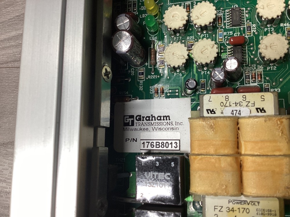 GRAHAM TRANSMISSIONS DRIVE SPEED TORQUE CONTROLLER 176B8013 #112E59PR6