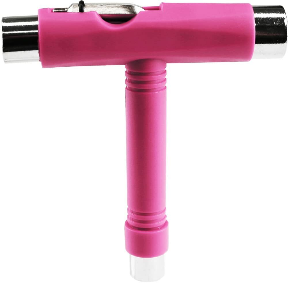 New! ~ Multi-Function Skateboard Tool (Pink)