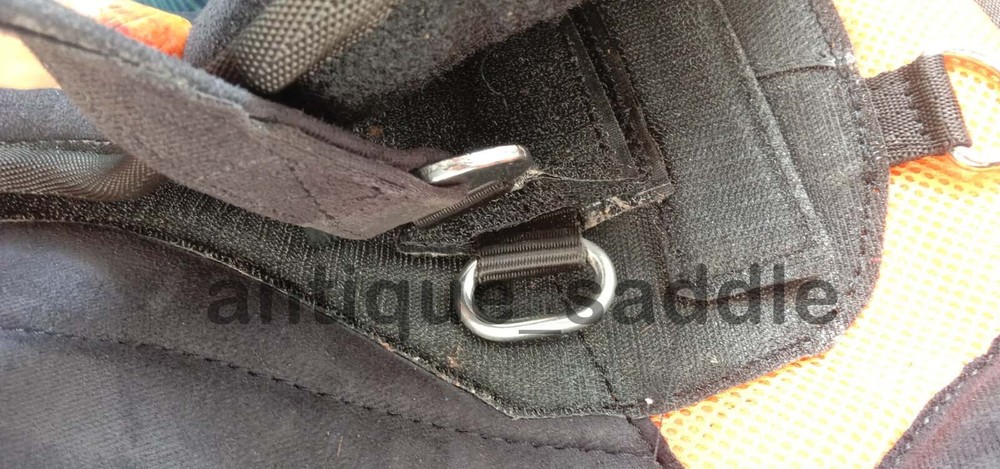 Synthetic Treeless Saddle Freemax Saddle Zig-Zag Design with plastic stirrup