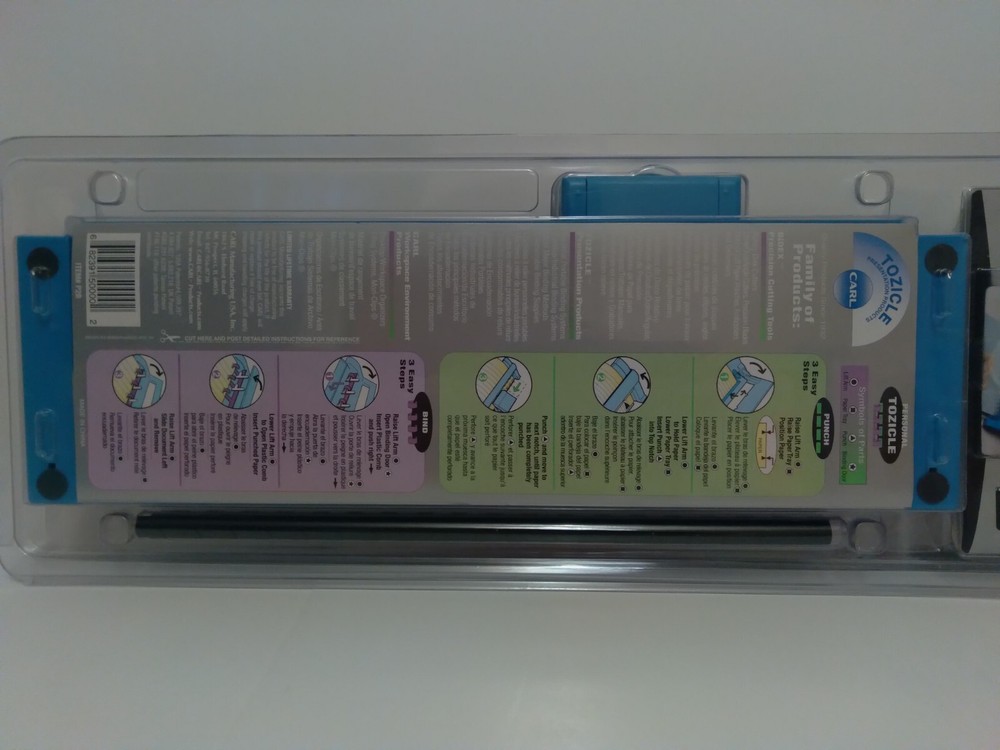 Carl - Portable Punch/Bind System - NOS - Personal Tozicle