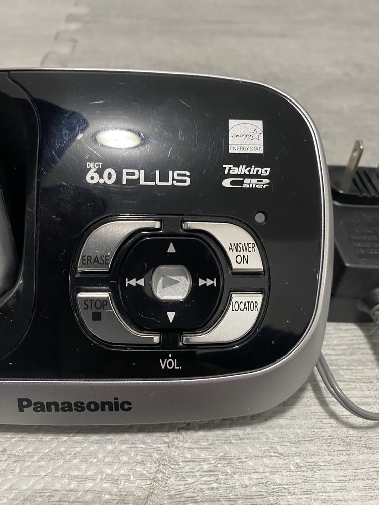 Panasonic KX-TG6531 DECT 6.0 PLUS Cordless Phone & System Base