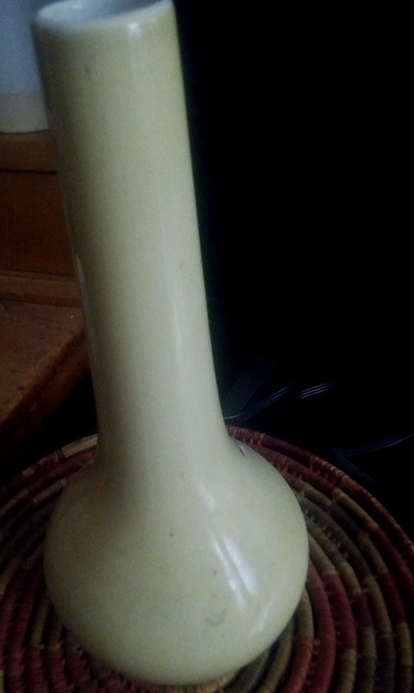 Yellow Vase with Cherry Blossoms China Stamp