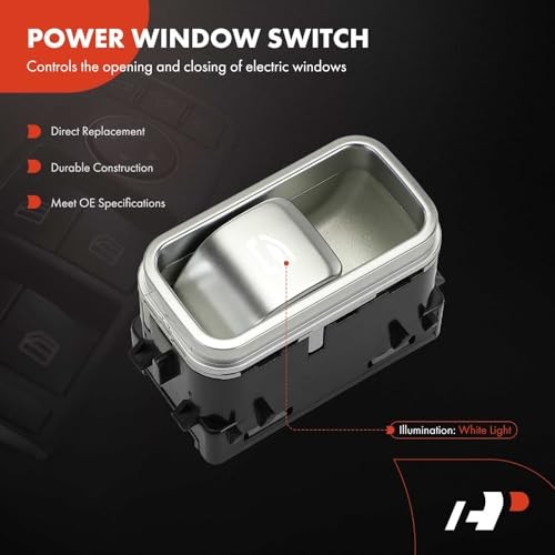 Power Window Switch Compatible with Mercedes-Benz