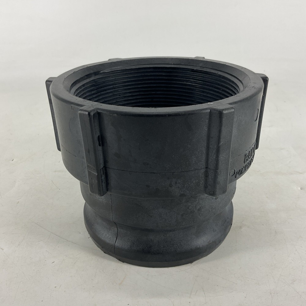 Banjo 400A 4" Male Adapter X 4" Female Thread Poly Cam Lever Coupling NWOB