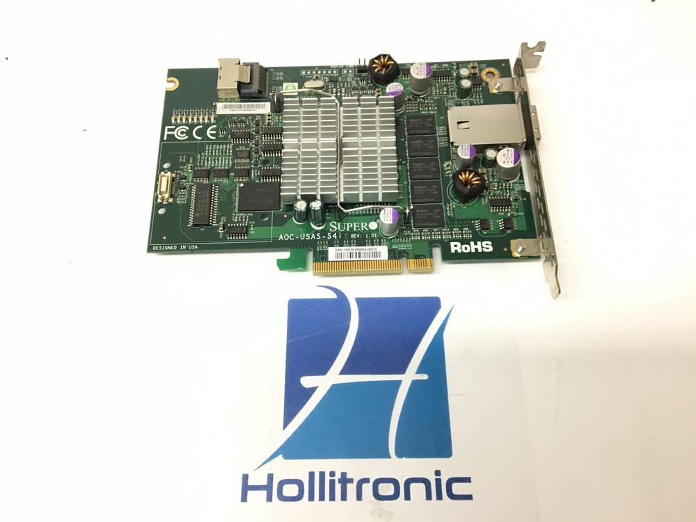 SuperMicro AOC-USAS-S4I Raid Card *USED*
